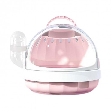 Pink Convenient Hamster Carrier