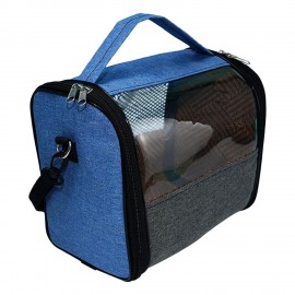 Tote Blue Hamster Carrier Bag